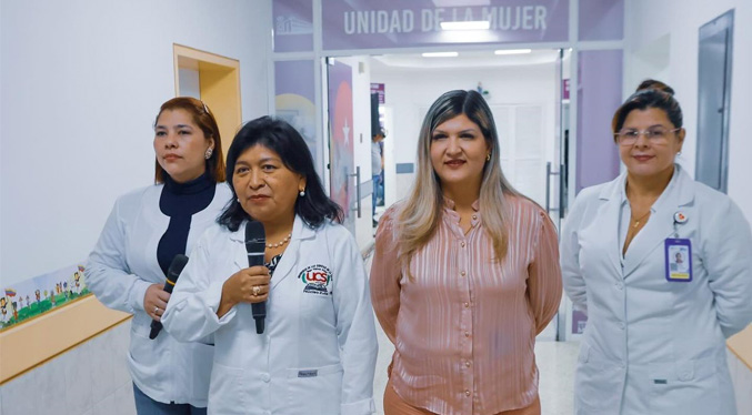 Reinauguran la Unidad de la Mujer en la Maternidad Dr. Armando Castillo Plaza