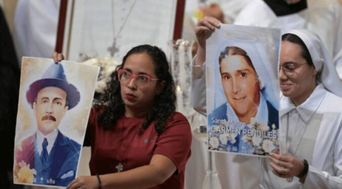 Aragua en vigilia para presenciar virtualmente la canonización JGH y Carmen Rendiles