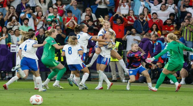 Inglaterra se convierte en bicampeona de la Eurocopa