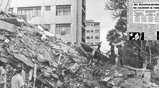 Se cumplen 58 años del terremoto que sacudió Caracas