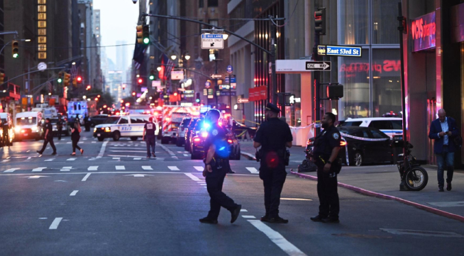 Autor del tiroteo en Manhattan tenía antecedentes de salud mental