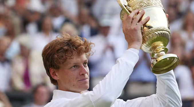 Sinner derroca a Alcaraz y conquista su primer Wimbledon