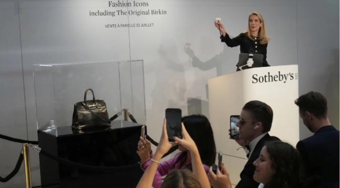 El bolso Birkin original de Hermès creado para Jane Birkin se vende por 7 millones de euros
