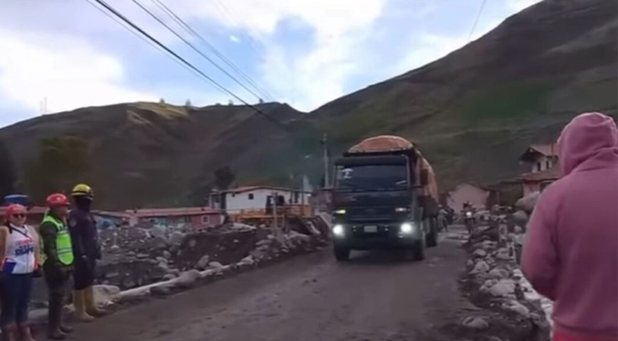 Habilitan las vías entre los pueblos de Mérida afectadas por las lluvias