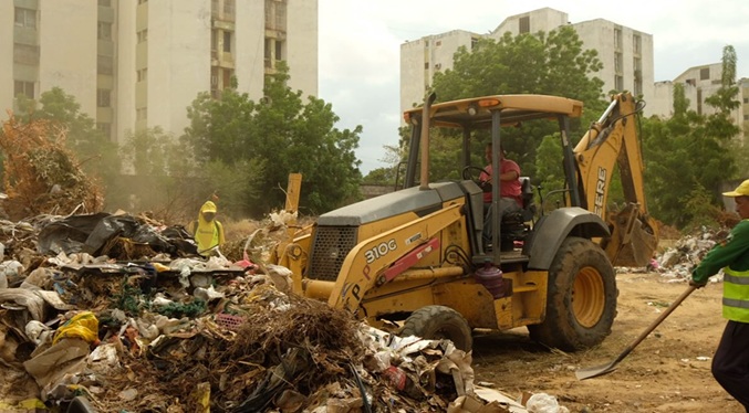 La Gobernación y Alcaldía suman entre 25 y 30 mil toneladas de basura recogidas en Maracaibo