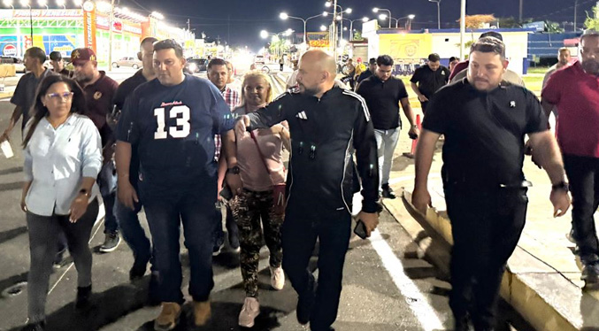 Alcalde de San Francisco Héctor Soto interviene el Bulevar Virgen de Coromoto