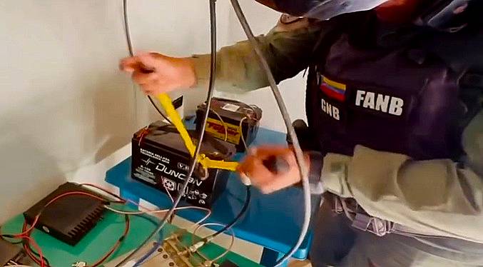 La GNB desmantela centro de comunicaciones en Los Jovitos utilizado para tráfico de drogas (+Video)