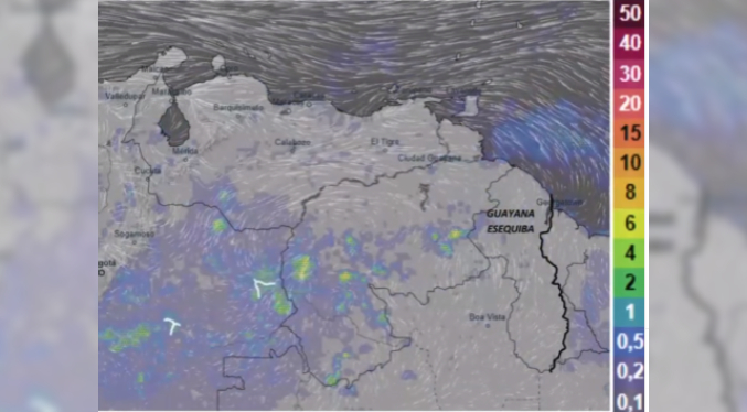 Polvo del Sahara trae inestabilidad atmosférica sobre el territorio venezolano este 13-Ago