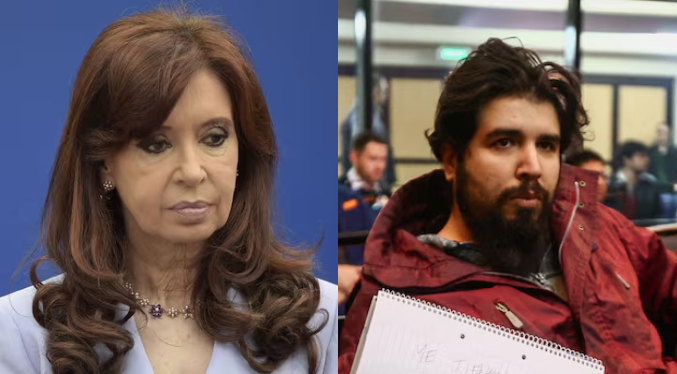 Piden 15 años de cárcel para autor del intento de asesinato a Cristina Fernández