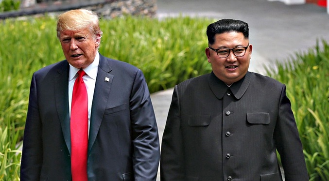 Presidente de EEUU insiste en su deseo de ver a Kim Jong-un durante su cumbre con presidente surcoreano
