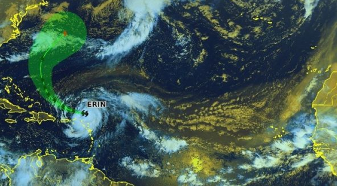 Erin se convierte en «catástrofico» huracán categoría 5 en el Atlántico