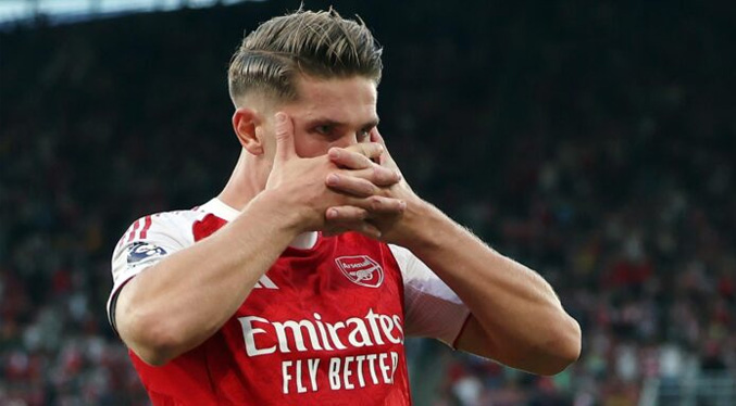 Arsenal comienza a disfrutar los goles de Gyökeres