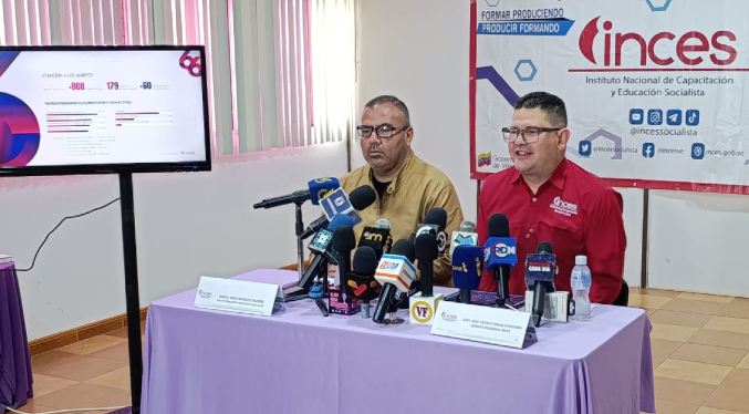 Jóvenes acceden al Inces por la oportunidad de vincularse al mercado laboral