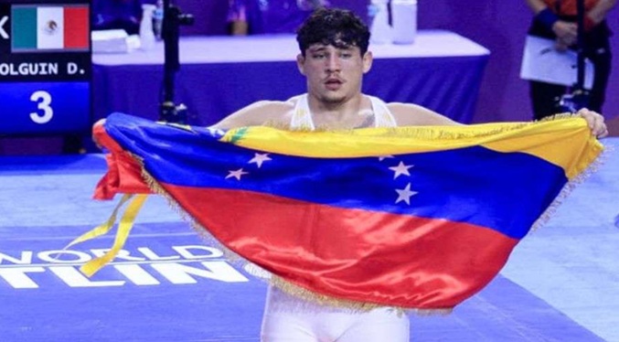 Venezuela suma oro en lucha grecorromana