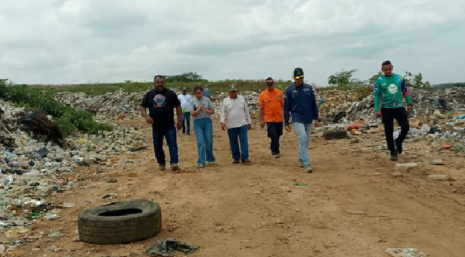 Viceministra de Gestión de la Basura inspecciona el Relleno sanitario La Ciénaga en Zulia