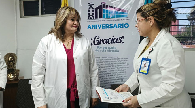 Nombran a la madrina y epónima del 65 Aniversario y Jornadas Científicas del SAHUM 2025