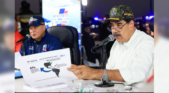 Maduro: Organismos de seguridad han consolidado a Venezuela como país libre de drogas