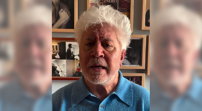 El director Pedro Almodóvar pide al Gobierno español romper totalmente con Israel