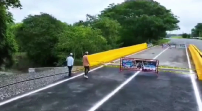 Culminan las labores de reconstrucción del puente La Trinidad en Portuguesa