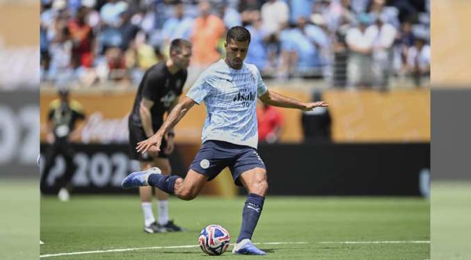 Rodri del Man City enfrenta una lesión antes del inicio de la temporada