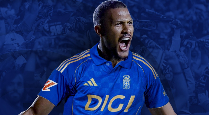 Salomón Rondón concreta el estreno como goleador con el Real Oviedo