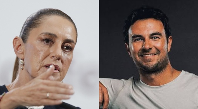 La presidenta de México felicita al ‘Checo’ Pérez por su fichaje a Cadillac