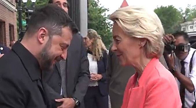 Von der Leyen pide que todos los niños ucranianos sean devueltos a sus familias