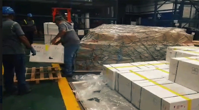 Venezuela recibe 226 mil dosis de vacuna contra la fiebre amarilla de Rusia