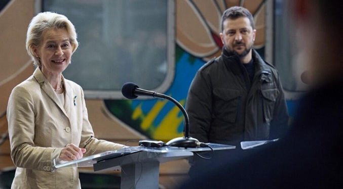 Von der Leyen habla con Zelenski sobre el camino al acuerdo de paz y la llamada con Trump