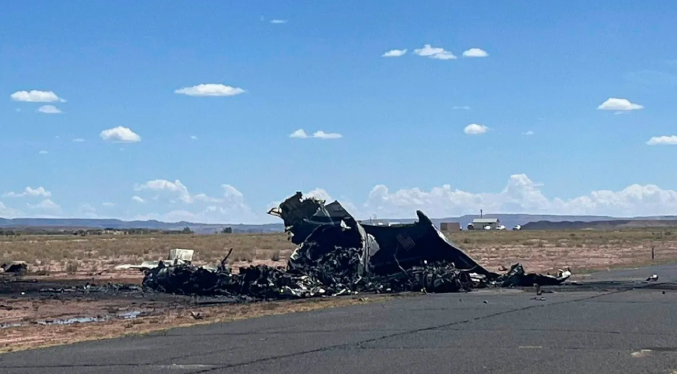 Avioneta médica se estrella al intentar aterrizar en Arizona: Cuatro tripulantes muertos