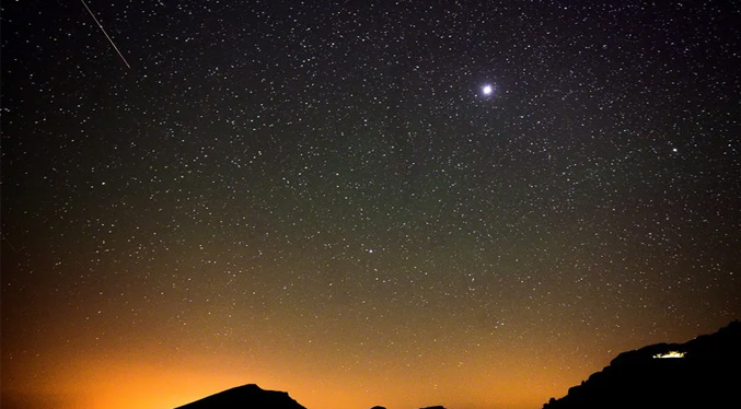 El Observatorio de Calar Alto registra dos bolas de fuego en el cielo del sur de España