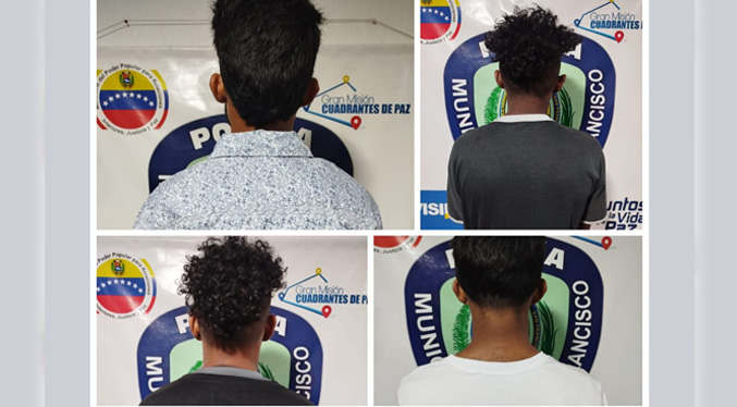 Polisur arresta a cuatro ciudadanos por riña en San Francisco