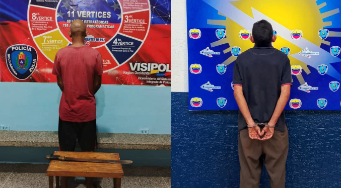 Presos dos hombres por cometer delitos contra la mujer en Cabimas y Maracaibo