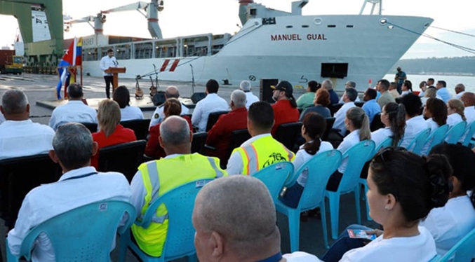 Cuba recibe un donativo de Venezuela con alimentos, fertilizantes y semillas