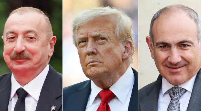 Trump preside la firma de un acuerdo entre Armenia y Azerbaiyán