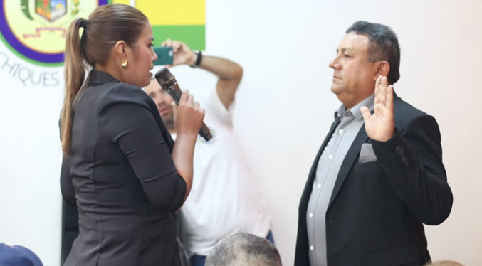 Carlos Oliveros es el nuevo presidente del Concejo Municipal de Machiques