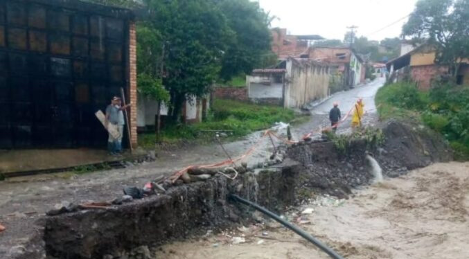Más de 300 viviendas colapsan por lluvias en Táchira