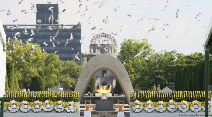 Hiroshima pide poner fin a las armas nucleares