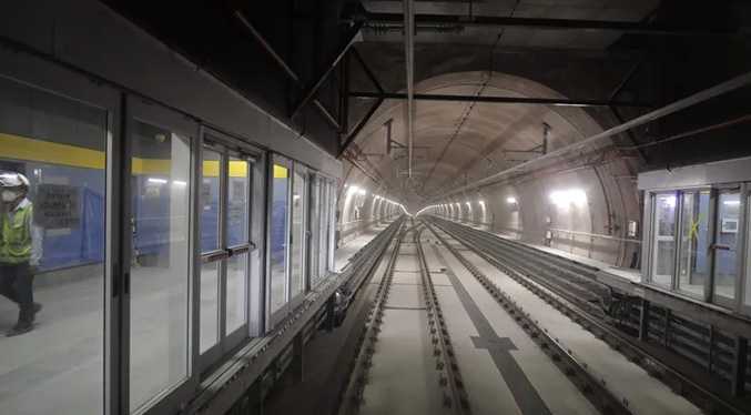 La construcción del primer metro subterráneo de Lima y Callao tiene un avance del 72 %
