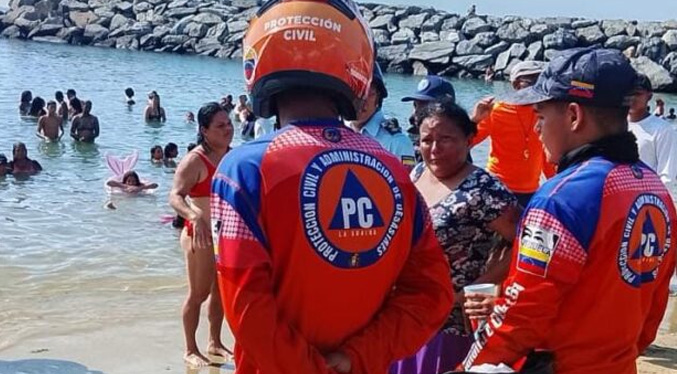 Sexagenario muere ahogado en una playa de La Guaira