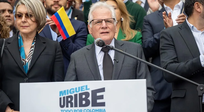 Padre del senador Miguel Uribe oficializa su candidatura presidencial