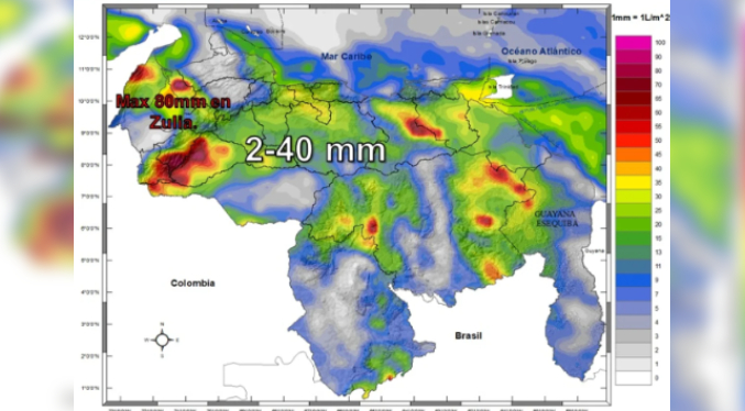 Inameh advierte de lluvias en diferentes estados para este 9-Ago