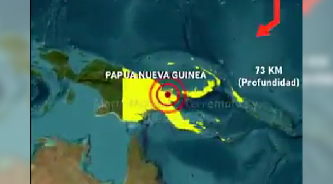 Terremoto de magnitud 6,3 sacude región oriental indonesia de Papúa
