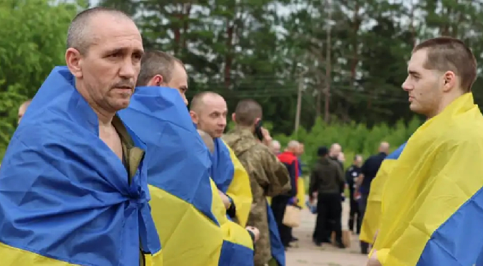 Rusia y Ucrania intercambian 146 prisioneros de guerra