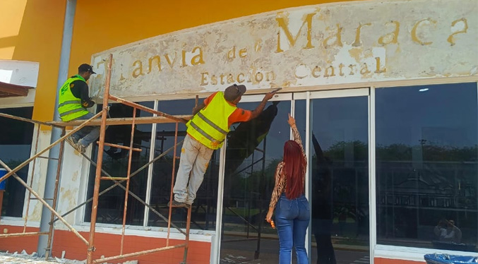 Alcaldía de Maracaibo mejora operatividad del Tranvía