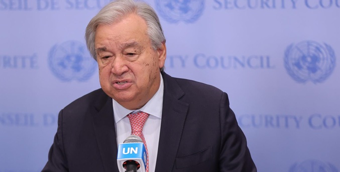 Guterres «condena enérgicamente» el atentado de Jerusalén