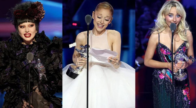 Artistas femeninas lideran los MTV Video Music Awards 2025