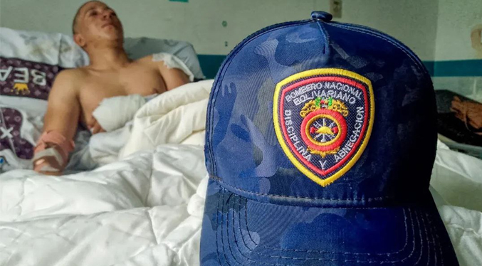 Joven bombero aeronáutico sigue mejorando tras trauma craneoencefálico por explosión en San Francisco