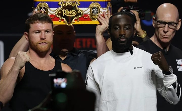 El ‘Canelo’ Álvarez defiende sus títulos ante un Crawford que busca hacer historia