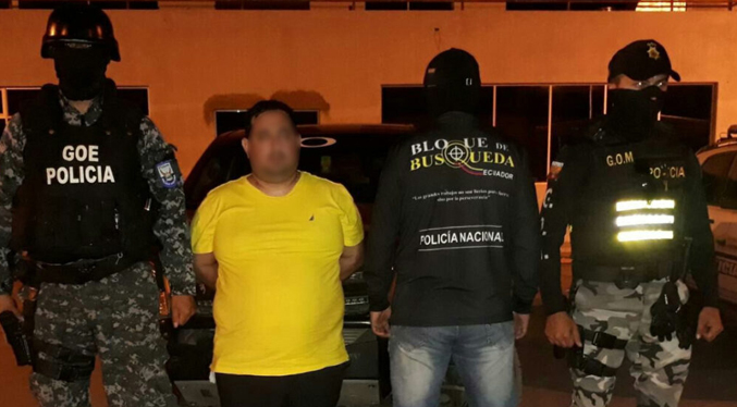 Recapturan en Ecuador a Celso Moreira, «líder invisible» de la banda criminal Los Choneros